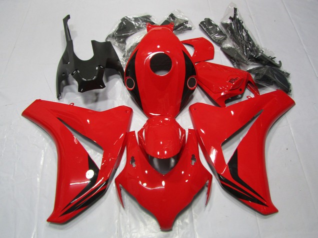 Gloss Red Small Accents 2008-2011 Honda CBR1000RR Motorcycle Fairing