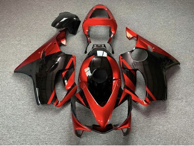 Gloss Red and Black 2001-2003 Honda CBR600 F4i Motorcycle Fairing