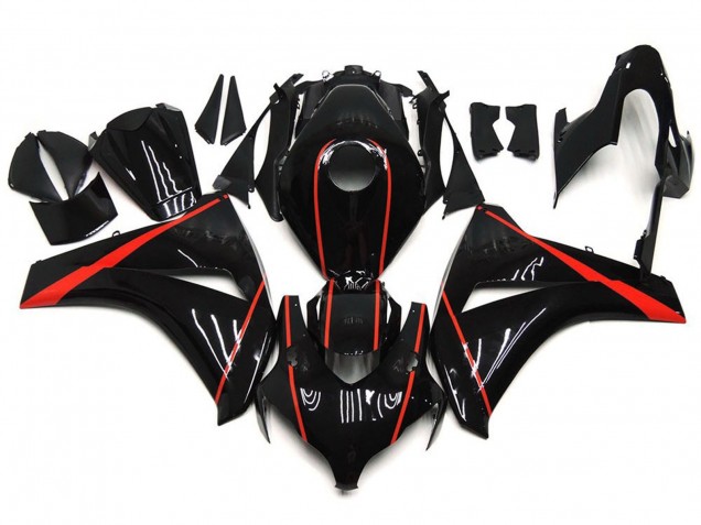 Gloss Red and Black 2008-2011 Honda CBR1000RR Motorcycle Fairing