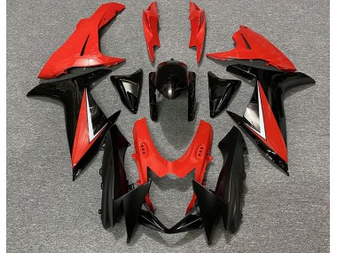 Gloss Red and Black 2011-2024 Suzuki GSXR 600-750 Motorcycle Fairing