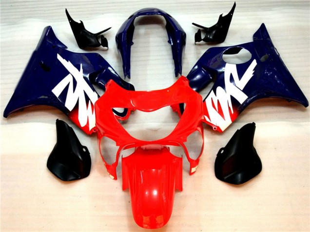 Gloss Red and Blue 1999-2000 Honda CBR600 F4 Motorcycle Fairing