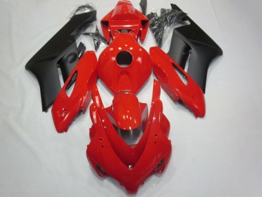 Gloss Red and Matte Black 2004-2005 Honda CBR1000RR Motorcycle Fairing