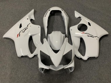 Gloss White 2004-2007 Honda CBR600 F4i Motorcycle Fairing