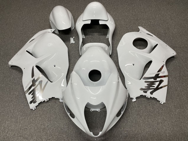 Gloss White Design 1997-2007 Suzuki GSXR 1300 Hayabusa Motorcycle Fairing