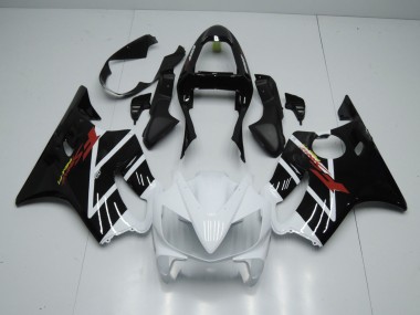 Gloss White and Black 2001-2003 Honda CBR600 F4i Motorcycle Fairing