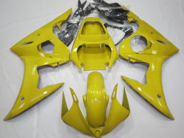 Gloss Yellow 2003-2004 Yamaha R6 Motorcycle Fairing