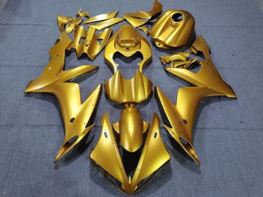 Gold 2004-2006 Yamaha R1 Motorcycle Fairing