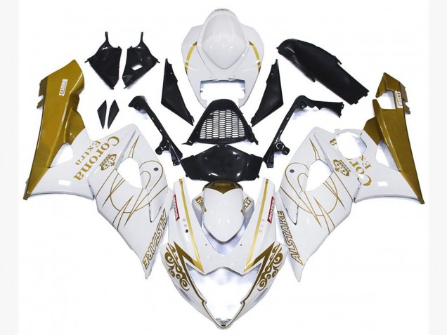 Gold Gloss Corona Custom 2005-2006 Suzuki GSXR 1000 Motorcycle Fairing