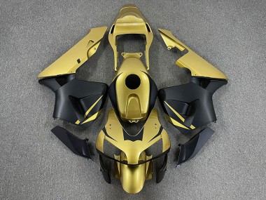 Gold & Matte Black 2003-2004 Honda CBR600RR Motorcycle Fairing