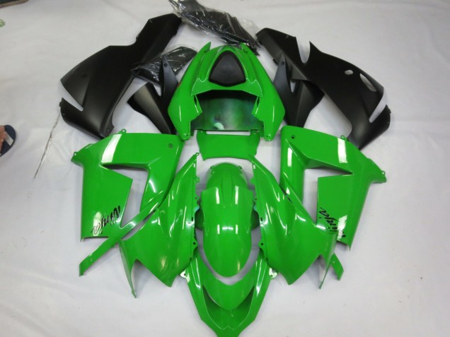 Green Gloss 2004-2005 Kawasaki ZX10R Motorcycle Fairing