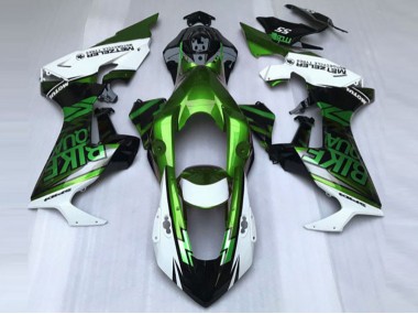 Green & White Custom 2017-2023 Honda CBR1000RR Motorcycle Fairing