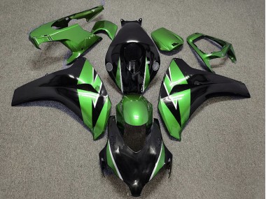 Green and Black 2008-2011 Honda CBR1000RR Motorcycle Fairing