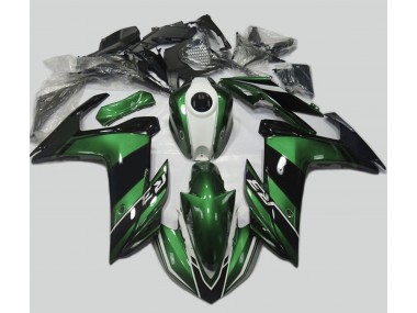 Green and Gloss Black 2015-2018 Yamaha R3 Motorcycle Fairing