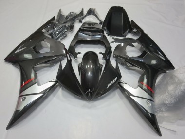 Gunmetal 2005 Yamaha R6 Motorcycle Fairing