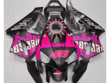 Hot Pink Rossi Repsol 2003-2004 Honda CBR600RR Motorcycle Fairing