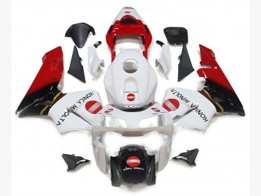 Konica Red 2003-2004 Honda CBR600RR Motorcycle Fairing