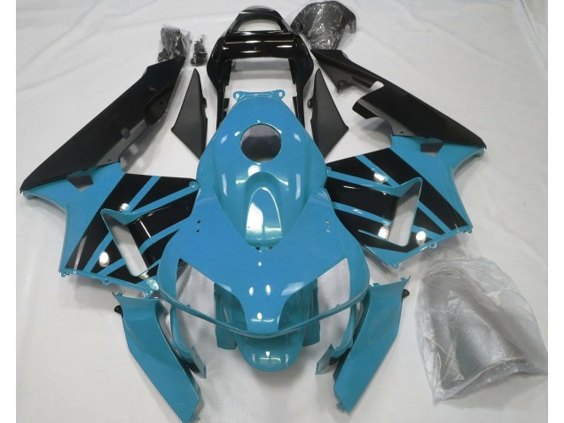 Light Blue 2003-2004 Honda CBR600RR Motorcycle Fairing