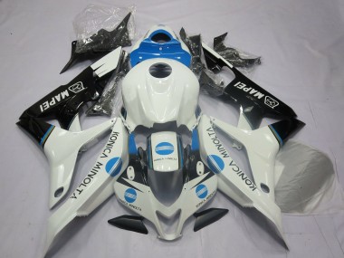 Light Blue KM 2007-2008 Honda CBR600RR Motorcycle Fairing