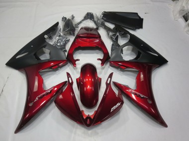 Maroon Red 2005 Yamaha R6 Motorcycle Fairing