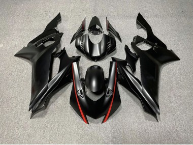 Matte Black & Red Accents 2017-2021 Yamaha R6 Motorcycle Fairing