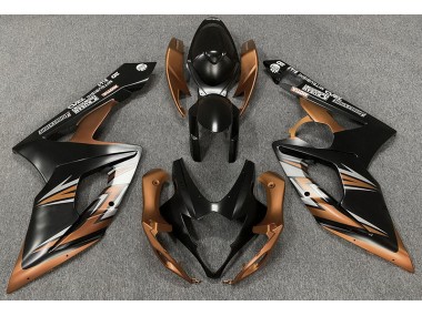 Matte Black and Bronze 2005-2006 Suzuki GSXR 1000 Motorcycle Fairing