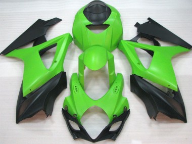 Matte Green 2007-2008 Suzuki GSXR 1000 Motorcycle Fairing