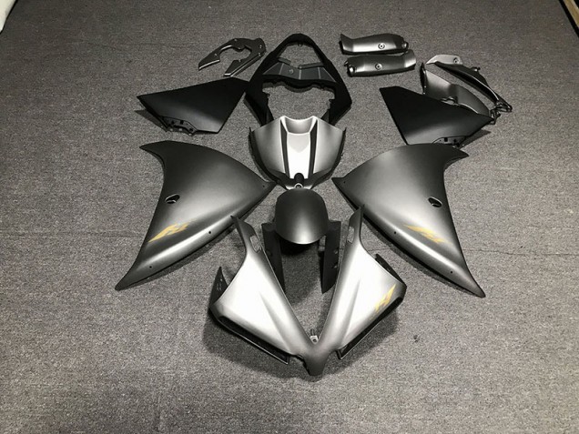 Matte Grey 2012-2014 Yamaha R1 Motorcycle Fairing