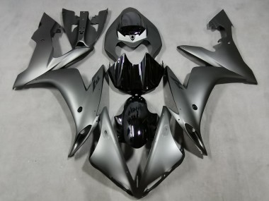 Matte Grey & Gloss Black 2004-2006 Yamaha R1 Motorcycle Fairing