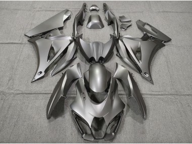 Matte Gunmetal Grey 2017-2023 Suzuki GSXR 1000 Motorcycle Fairing