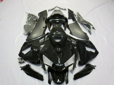 Matte and Gloss Black 2005-2006 Honda CBR600RR Motorcycle Fairing