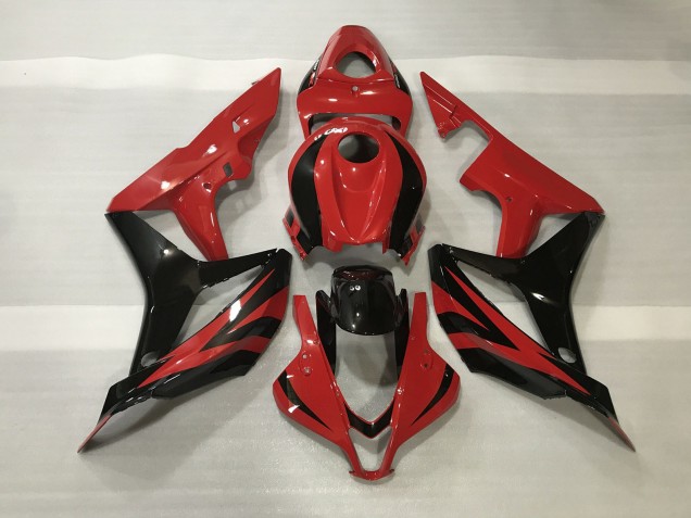 Metallic Red OEM Style 2007-2008 Honda CBR600RR Motorcycle Fairing