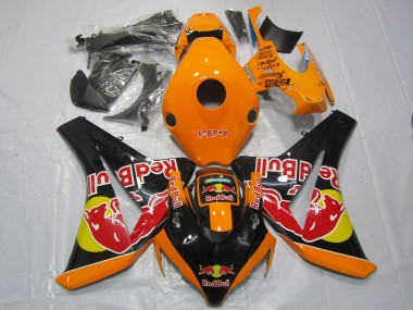 Orange RedBull 2008-2011 Honda CBR1000RR Motorcycle Fairing