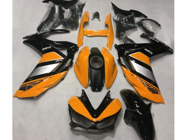 Orange Yamalube 2015-2018 Yamaha R3 Motorcycle Fairing