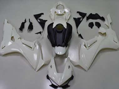 Pearl White Plain 2017-2023 Honda CBR1000RR Motorcycle Fairing