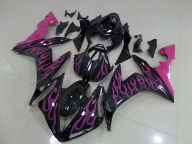 Pink Flame 2004-2006 Yamaha R1 Motorcycle Fairing