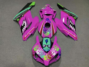 Pink Shark 2004-2005 Honda CBR1000RR Motorcycle Fairing