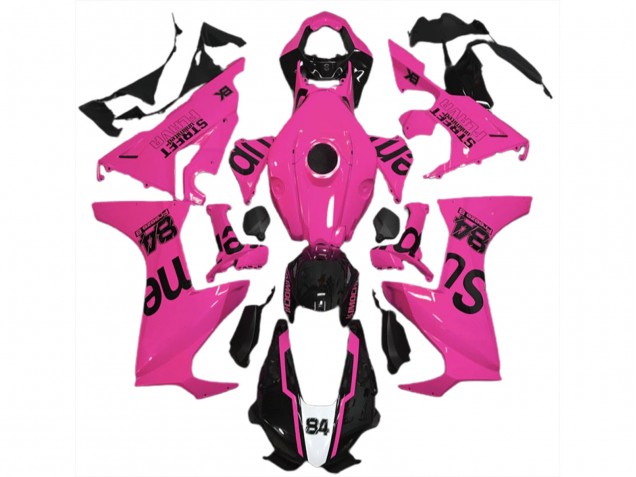 Pink Street Flava 2017-2023 Honda CBR1000RR Motorcycle Fairing