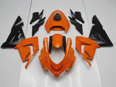 Plain Orange Ninja 2004-2005 Kawasaki ZX10R Motorcycle Fairing