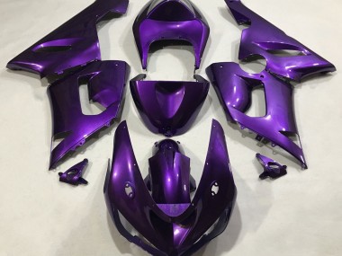 Purple 2005-2006 Kawasaki ZX6R Motorcycle Fairing