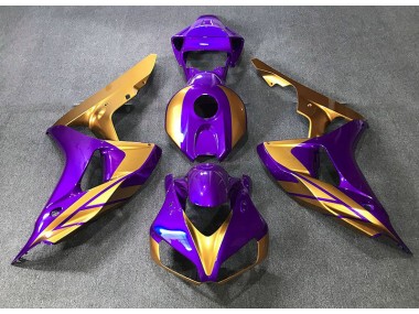 Purple & Gold 2006-2007 Honda CBR1000RR Motorcycle Fairing