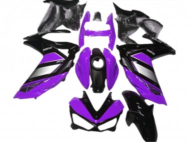 Purple Yamalube 2015-2018 Yamaha R3 Motorcycle Fairing