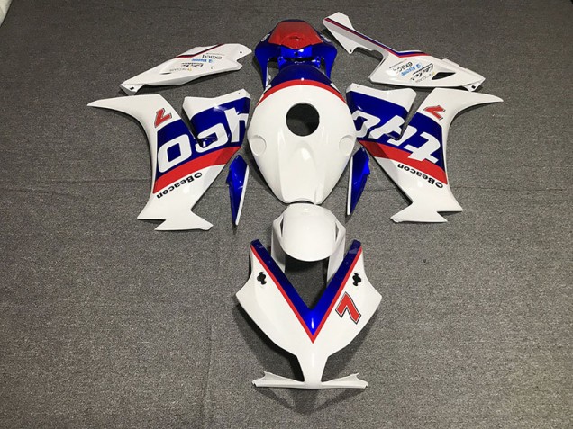 Racing Design White 2012-2016 Honda CBR1000RR Motorcycle Fairing