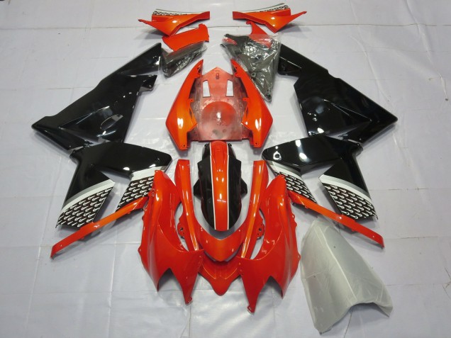 Red Black 2004-2005 Kawasaki ZX10R Motorcycle Fairing