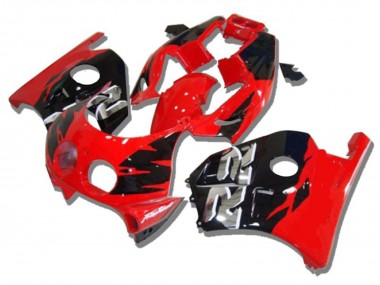 Red Black Silver RR 1990-1998 Honda CBR250RR Motorcycle Fairing