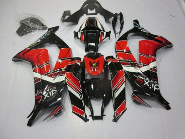 Red Black Special 2011-2015 Kawasaki ZX10R Motorcycle Fairing