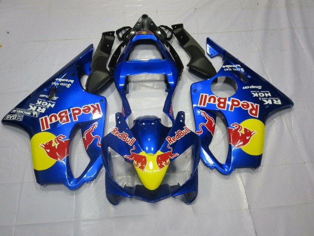 Red Bull Design 2001-2003 Honda CBR600 F4i Motorcycle Fairing