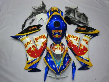 Red Bull Yellow 2012-2016 Honda CBR1000RR Motorcycle Fairing