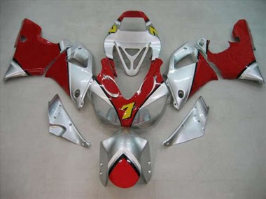 Red Silver 1998-1999 Yamaha R1 Motorcycle Fairing