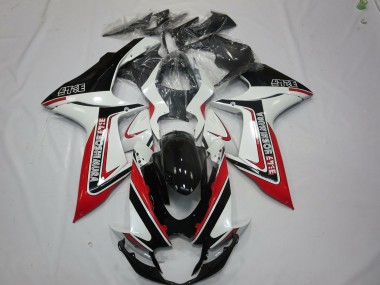 Red White and Black 2011-2024 Suzuki GSXR 600-750 Motorcycle Fairing