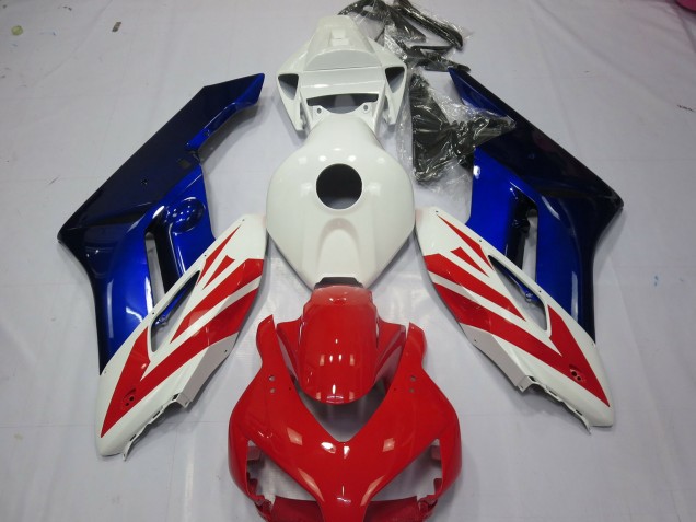 Red and Blue 2004-2005 Honda CBR1000RR Motorcycle Fairing